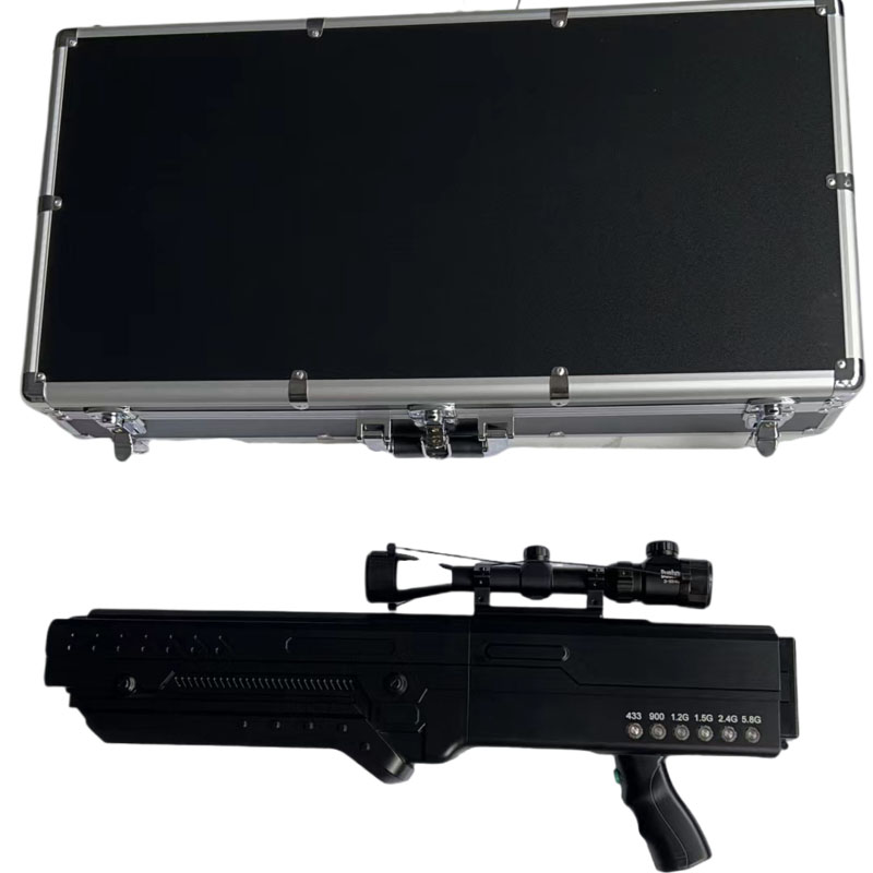  齐干却勒街道手持便携式枪型低空防御反制六通道A型