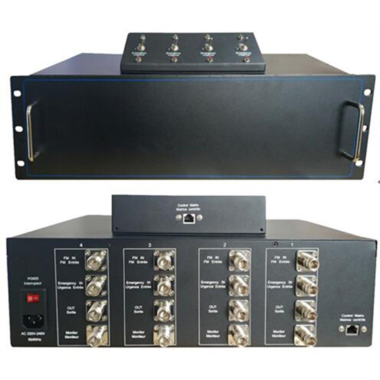  齐干却勒街道FM应急广播插播控制器