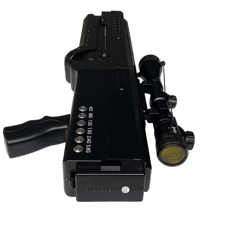  齐干却勒街道手持便携式枪型低空防御反制六通道B型